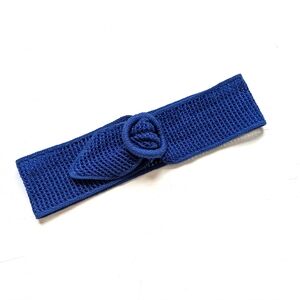 Vintage Royal Blue Woven Adjustable Belt